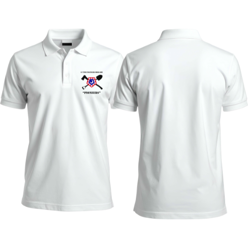 117 Engineer Brigade Deployment Short Sleeve Polo - Adult