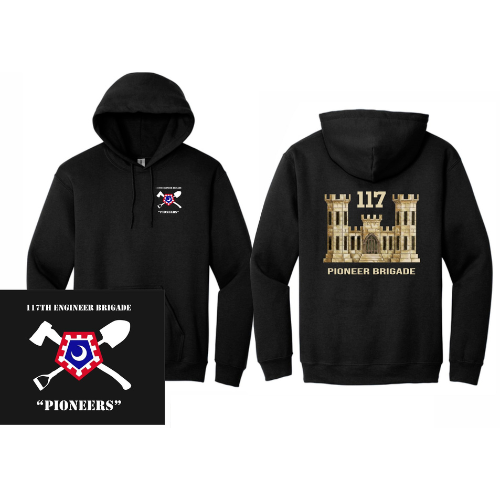 117 Engineer Brigade Deployment Hoodie - Adult