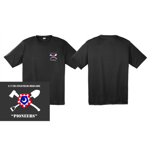 117 Engineer Brigade Deployment Short Sleeve T-shirt - Adult
