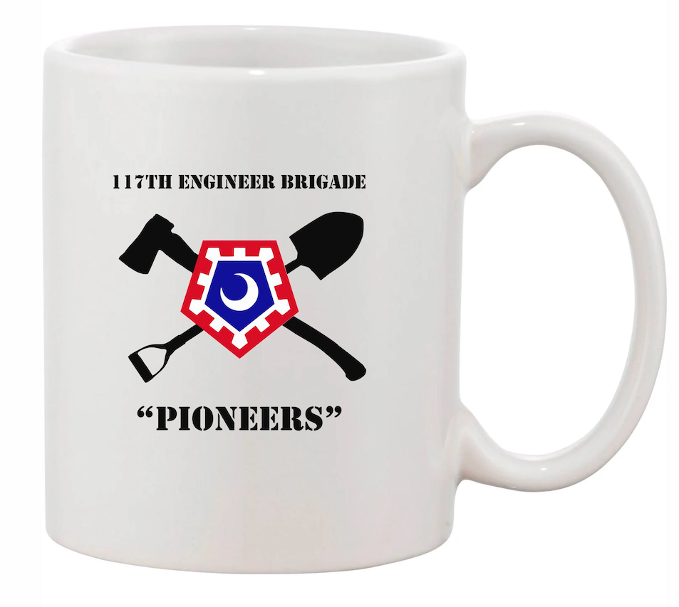 117 Engineer Brigade Coffee Mug