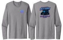 Load image into Gallery viewer, Blue Logo Benefit LS tee

