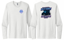 Load image into Gallery viewer, Blue Logo Benefit LS tee
