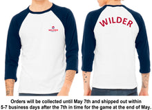 Load image into Gallery viewer, Wilder Baseball Tee
