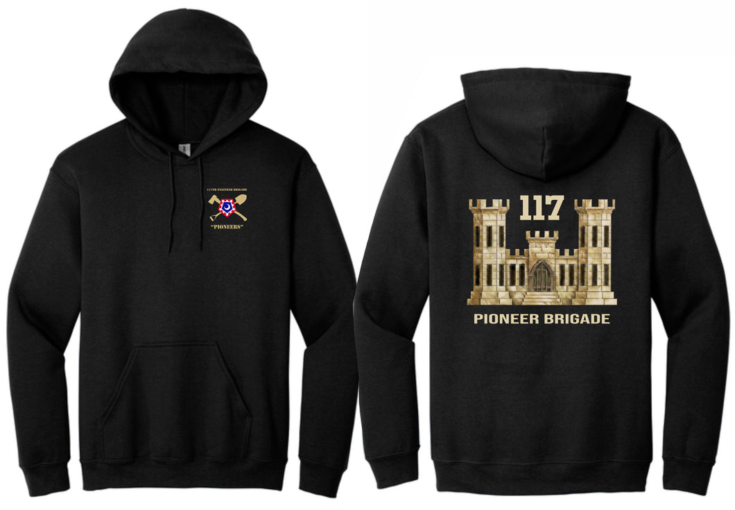117 Engineer Brigade Deployment Hoodie - Adult