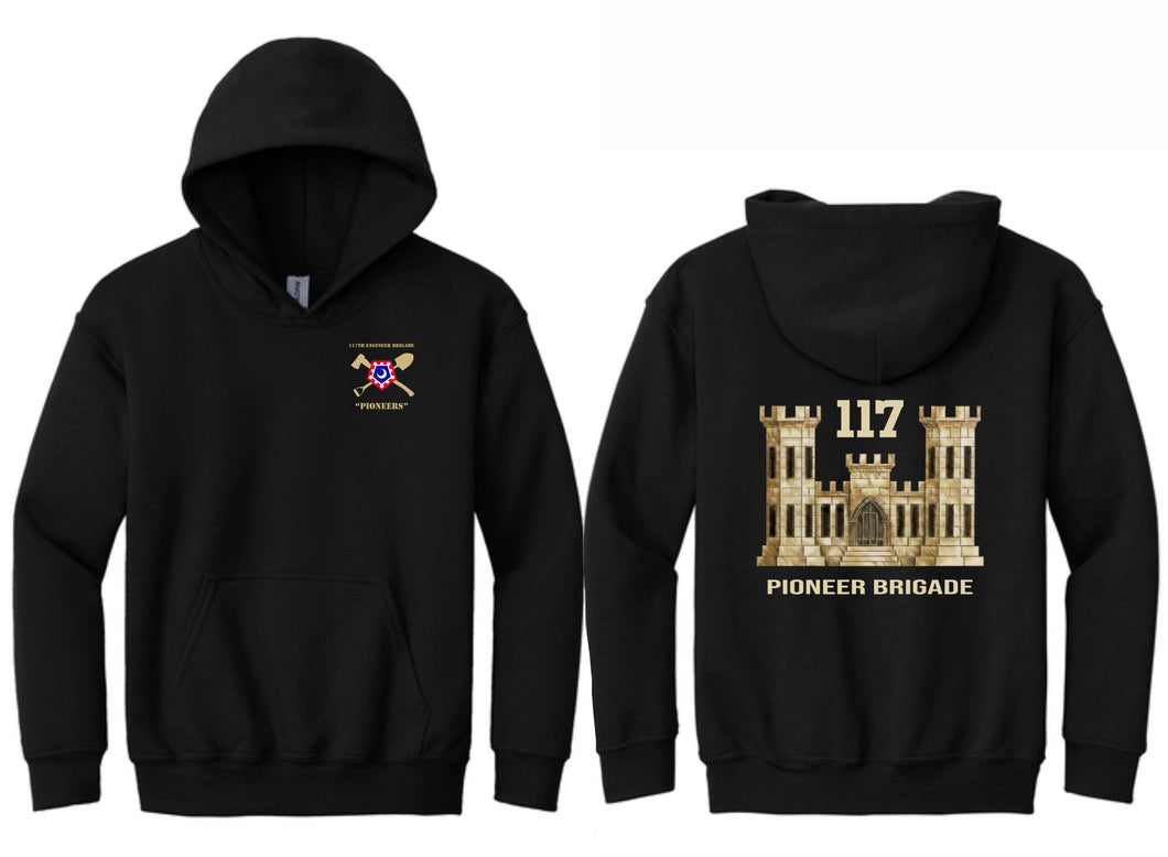 117 Engineer Brigade Hoodie - Youth