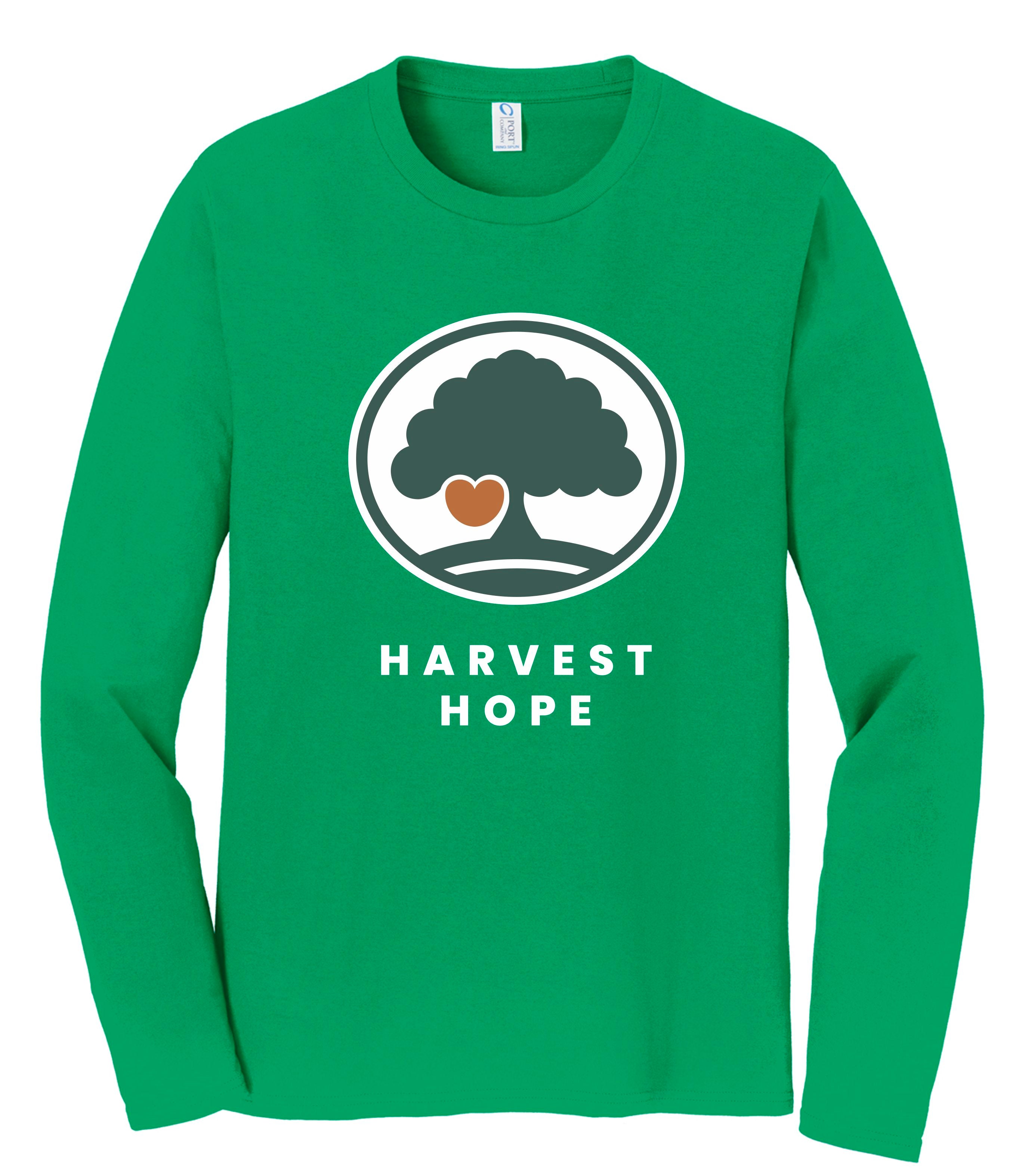 Harvest Hope Long Sleeve Logo t-shirt