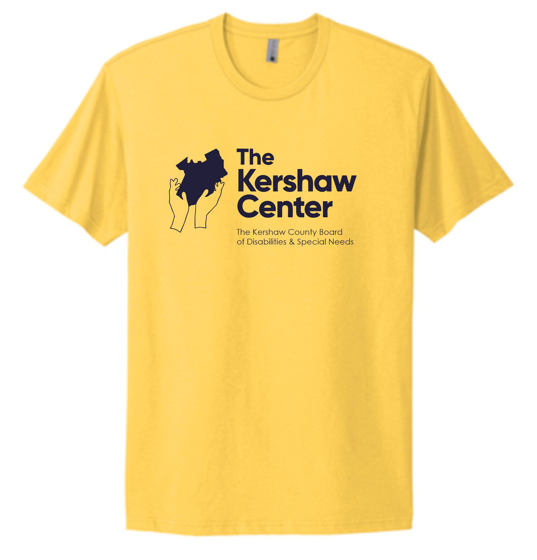 Kershaw Center Banana Next Level Fitted Crew T