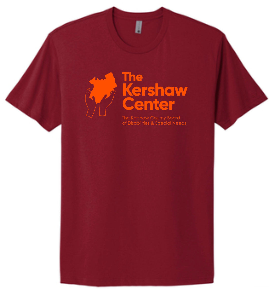 Kershaw Center Cardinal Next Level Fitted Crew T