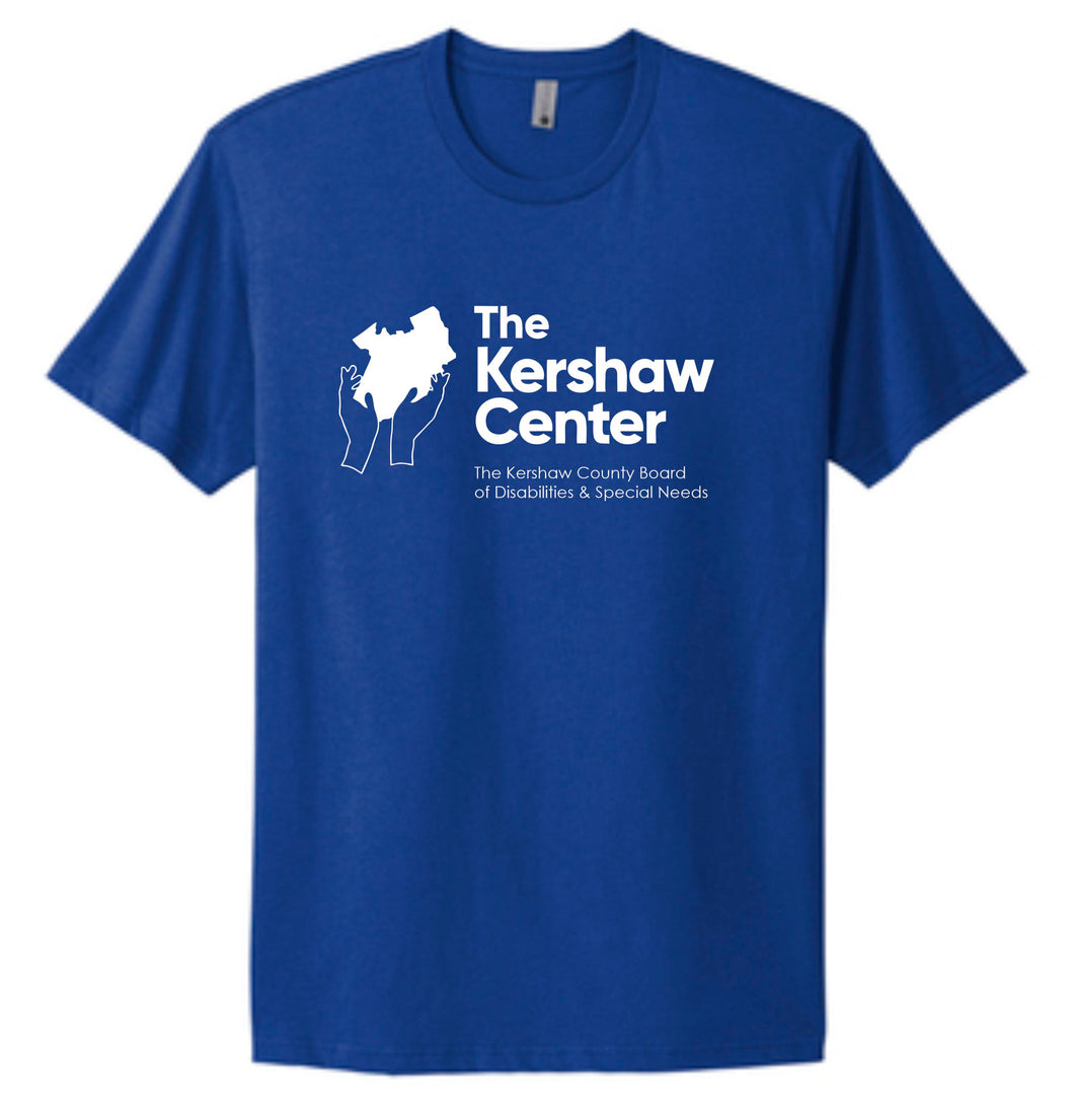 Kershaw Center Royal Next Level Fitted Crew T