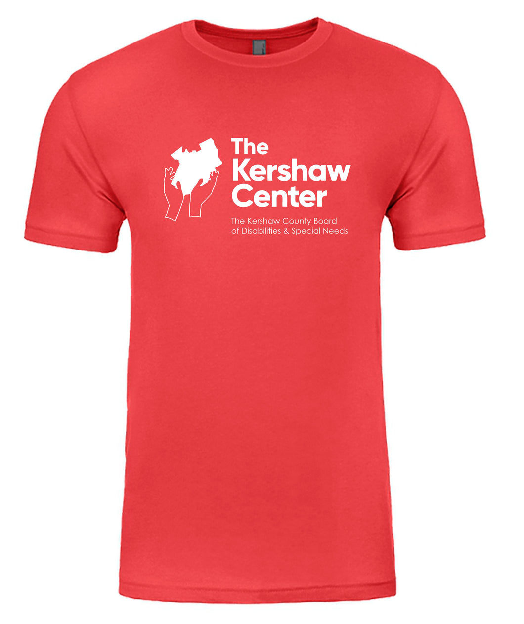 Kershaw Center Watermelon Next Level Fitted Crew T