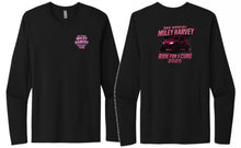 Load image into Gallery viewer, Pink Logo Benefit LS tee

