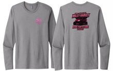 Load image into Gallery viewer, Pink Logo Benefit LS tee

