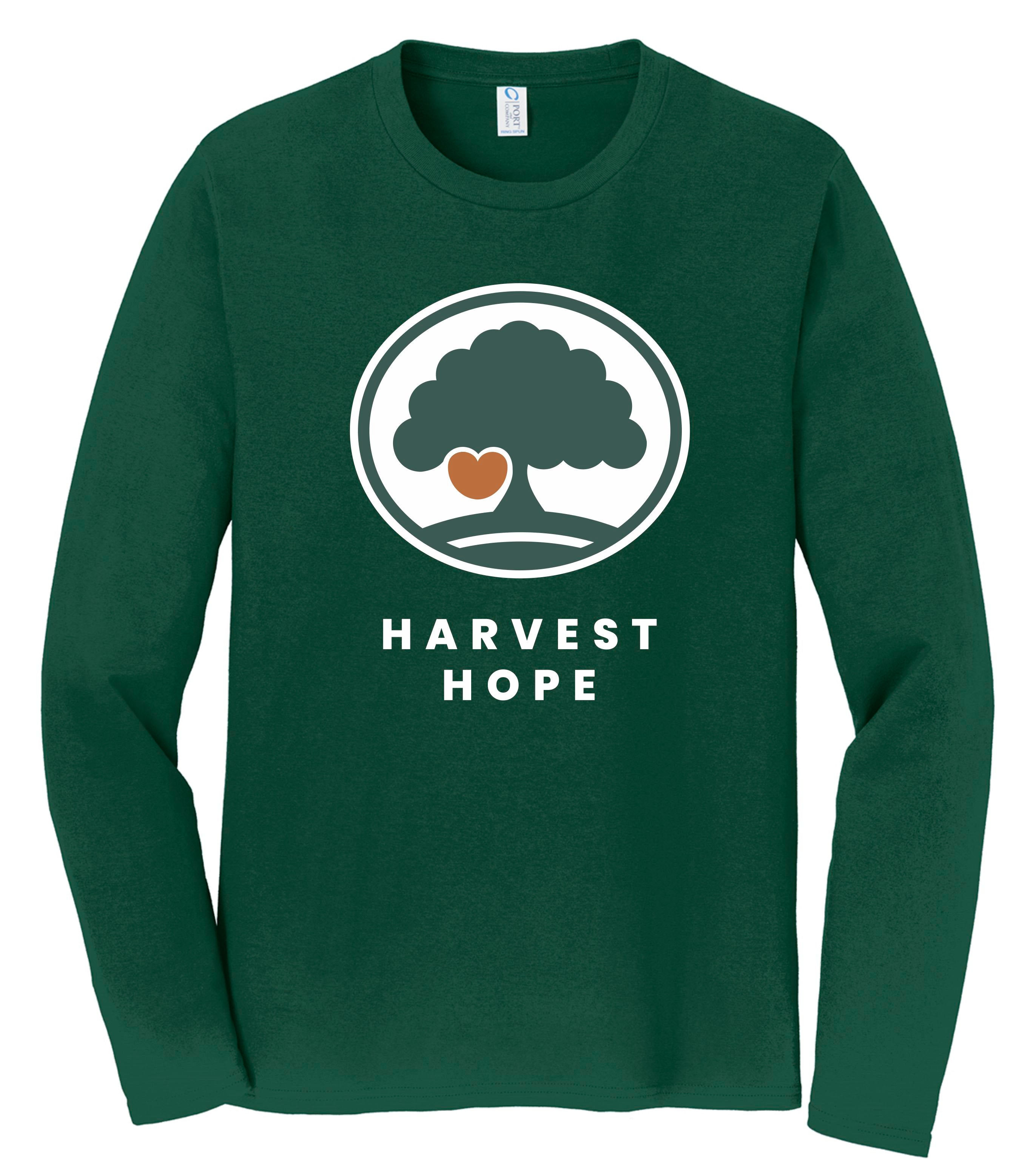 Harvest Hope Long Sleeve Logo t-shirt