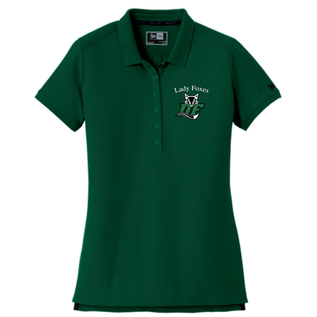 LADIES New Era® Venue Home Plate Polo | Forest